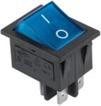  PRK0047C Billenőkapcsoló kétállású ON-OFF, Kék 250V 15A IRS-201-3C (PRK0047C)