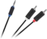 Cabletech KPO3952-10 Jack - RCA kábel, 3, 5mm sztereó jack dugó - 2RCA dugó, 10m (KPO3952-10)
