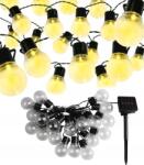 SuperLED Kerti Füzér Dekorációs Lámpa Meleg Napelemes 20 Led Izzó 5m (BX-2S)