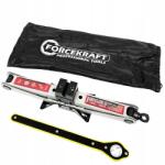 Forcekraft 2T 115-400 mm-es trapéz autóemelő racsnis kulccsal mobil (61249)