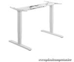 Equip Motoros Asztal láb - 650804 (Dupla motor, állítható magasság: 62cm-128cm, Max. : 125kg, fehér) (650804) - pixelcomputer