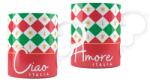 Bialetti Italia bögre 2db (TRICOL03) (TRICOL03)