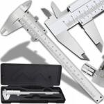 Falon-Tech Rozsdamentes Acél Analóg Nóniusz Tolómérő 0-150mm Tok (89416547)