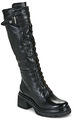 Airstep / A. S. 98 Magas sarkú csizmák EASY LACE HIGH Fekete 40