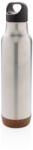 XD Design Thermo palack Cork 600 ml ezüst (P433.282)