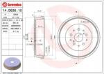 Brembo Fékdob 14. D636.10/BRE
