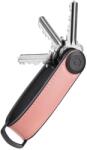 Orbitkey Kulcstartó z prémiové nappa kůže 2.0 Hybrid Leather - Pastel Pink (P40891)