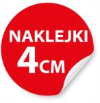 Sticky Matricák, Címkék saját logóval karikák 4cm 100db (TR592505)