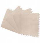 Małpiszon X-star habszivacs szőnyeg 4 db 60x60cm bézs (01.060.24.013)
