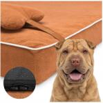 Enso Pets Kutyafekhely levehető huzat barna L-es fekvőfelület matrac kanapé (EP Bed Active 76x50x10 Brown)