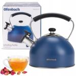 Ofenbach Acél Vízforraló Síppal Indukciós Gáz modern mintás 2, 2l Kamille (NB100327)