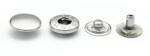 Mawrex Reteszek 100 szett! 12, 5 mm. Alfa típusú reteszek, Ezüst (zatrzaski alfa 12,5 mm SREBRNE)