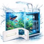 Kruger Meier Akvárium 15L Led Szűrő Szett Kristályos Üveg Nano Garnélarák Otthonra (KM SHRIMP!ONE PRO 30)