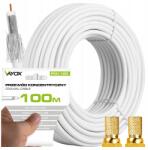 Vayox Antenna Kábel Koaxiális Kábel Tv Sat Lte Ellenálló Uv 4K Tekercs 100M (Kabel do telewizji naziemnej sat CCS PCC-100)