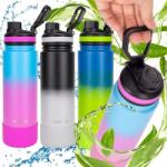 kamille Termosz Bögre acél nagy Termosz tea kávéhoz légmentesen záródó Kamille 720ml (KM2163)