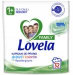 Lovela Family Hipoallergén mosókapszula fehér és színes ruhákhoz 32 db