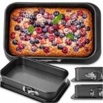 MEMFLOW Tortaforma Torta Sütőforma Téglalap Alakú Tapadásmentes Tepsi ( FORMA DO PIECZENIA PROSTOKĄTNA MEMFLOW)