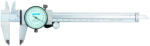 ACCUD Europe Subler mecanic cu cadran rezistent la socuri ACCUD 0-150mmx0.01mm, precizie + - 0, 03mm, INOX (101-006-11)