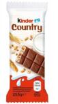 Kinder EU Country tejcsokoládé pörkölt gabonafélékkel, 23, 5 g (27705)