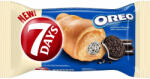 7DAYS EU Oreo croissant vaníliaízű krémmel és kekszdarabkákkal, 60 g (27725)