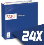 FATO Szalvéta 33x33cm sötétkék 2 rétegű 50 lap/csomag (24 csomag) - shopbazis