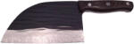 Depox Cutit tip satar DEPOX®, lucrat manual, Wave Blade, 30 cm, otel inoxidabil, 680 g, negru (2582)