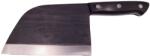 Depox Cutit tip satar DEPOX®, lucrat manual, Chef Choice, 29.5 cm, otel inoxidabil, 480 g, negru (2584)