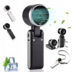  Kézi Turbó Ventilátor 5 Sebességes 12 Órás Akkumulátor Usb-c Hordozható Utazáshoz És Nyárra (fgrtjgffaws)