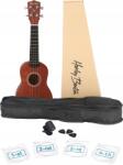 Harley Benton szoprán ukulele Harley Benton UK-11DW húrhangoló kocka szett Barna (427775)