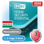 ESET Home Security Essential (3 gépre, 3 évre) online vírusirtó szoftver - hosszabbítás (eset_home_security_essential_3pc_3ev_hossz)