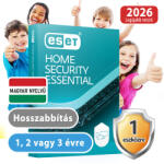 ESET HOME Security Essential hosszabbítás (1 eszköz / 1 év) (Elektronikus licenc) 30% kedvezménnyel tanárok, diákok, nyugdíjasok, EÜ dolgozók részére (eset_home_security_essential_1pc_1ev_akcio_hossz)