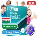 ESET HOME Security Essential (4 eszköz / 1 év) (Elektronikus licenc) 30% kedvezménnyel tanárok, diákok, nyugdíjasok, EÜ dolgozók részére (eset_home_security_essential_4pc_1ev_akcio)