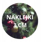 Sticky Logó Matricák Ajándék Címkék Kívánság Csomagok 3cm 100db