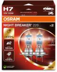 OSRAM NightBreaker Laser +220% H7 55 W-os izzók 2 db