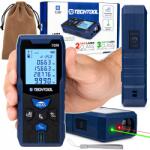 TECHTOOL Lézeres Távolságmérő >70 M< Digitális Zöld Piros Precíziós Lézer Techtool (TTDM02)