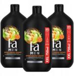 Fa Men Xtreme Sport Energy Boost tusfürdő és fürdő gél 750 ml x3