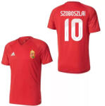  Magyarország mez felső szurkolói Adidas piros T17 felnőtt - SZOBOSZLAI XS