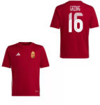  Magyarország mez felső szurkolói Adidas gyerek kerek nyak piros - GAZDAG 16 116