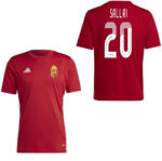  Magyarország mez felső szurkolói Adidas piros felnőtt K - SALLAI 20 M