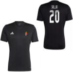  Magyarország mez felső szurkolói Adidas felnőtt fekete - SALLAI 20 XL