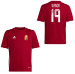  Magyarország mez felső szurkolói Adidas gyerek kerek nyak piros - VARGA 19 128