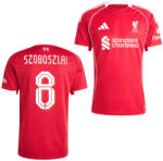  Liverpool mez felső felnőtt Adidas Home 2025/26 SZOBOSZLAI 8 (saját betűtípus) XL