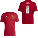  Magyarország mez felső szurkolói Adidas piros felnőtt K - KERKEZ 11 L
