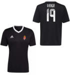 Magyarország mez felső szurkolói Adidas felnőtt fekete - VARGA 19 XXL