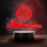  Bayern München asztali lámpa Skyline