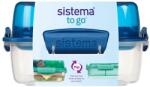 Sistema To Go Flip And Nest Uzsonnás Doboz 1, 24 L, Kék