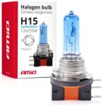 AMiO halogén izzó H15 12V 55W Super White