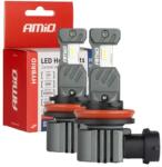 AMiO LED fényszóró izzók Hybrid sorozat H8 H9 H11 H16 6000K Canbus 60W