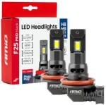 AMiO LED izzók fényszóróhoz Széria F25 PRO BLACK FULL CANBUS H8 H9 H11 H16 68W 12V/24V