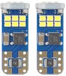 AMiO LED izzók CANBUS 18SMD UltraBright 2016 T10e (W5W) Fehér 12V/24V